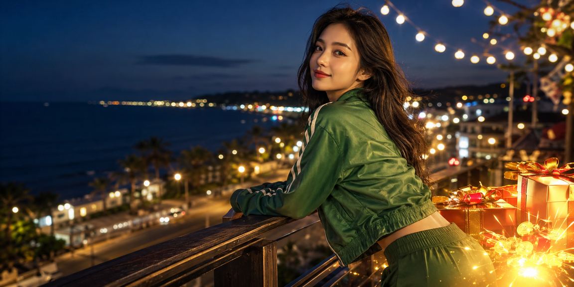 Bãi biển Mũi Né với cảnh hoàng hôn neon đậm chất giải trí