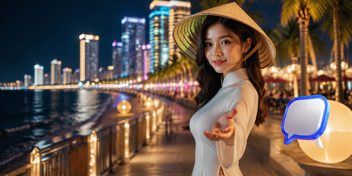 Phong cảnh sòng bạc và giải trí đẳng cấp tại Nha Trang trong ánh đèn neon